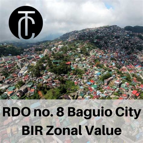 RDO no. 8 Baguio City BIR Zonal Value (Updated).